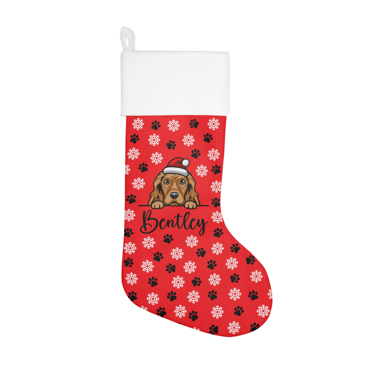 Personalized Dog Christmas Stocking